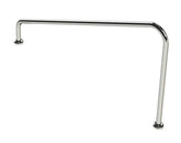 Stainless Steel Wall Hand Rail 1500mm Flanged or Concrete In